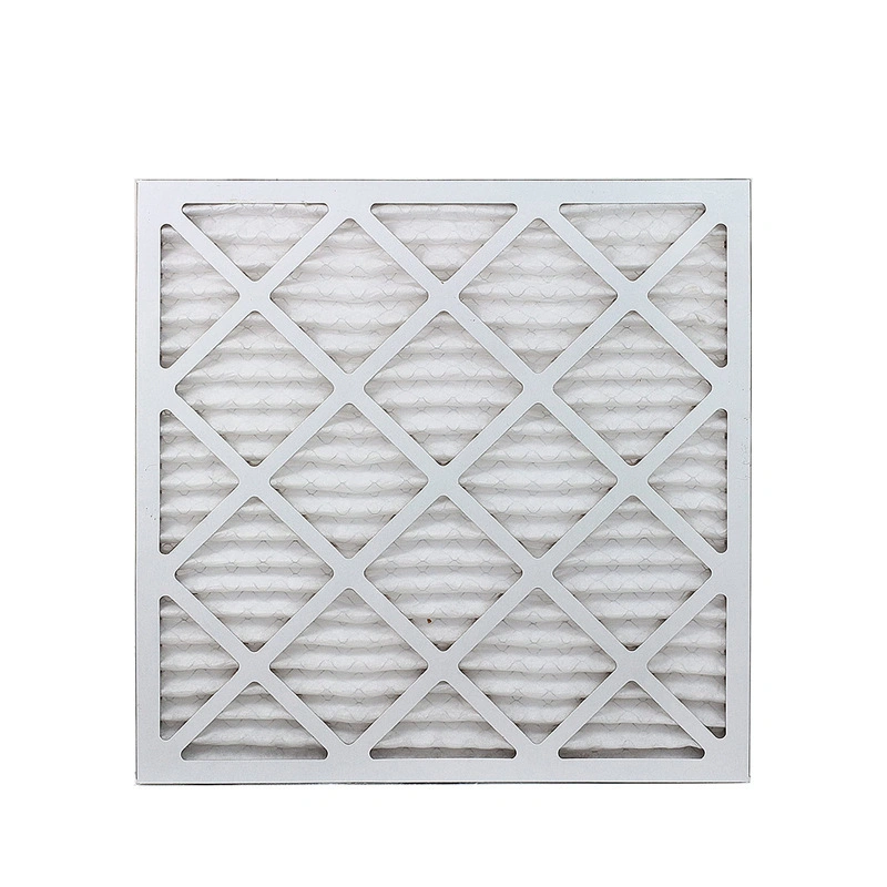 Customized Primary Furnace HVAC Aluminium Cardboard Filter Merv 13 Frame Panel Pleated Air Pre Filters Activated Carbon Filters