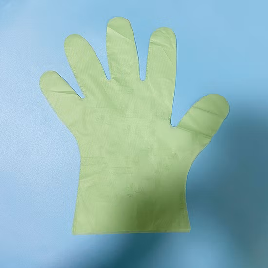 中国メーカー卸売キッチン使い捨てPE手袋